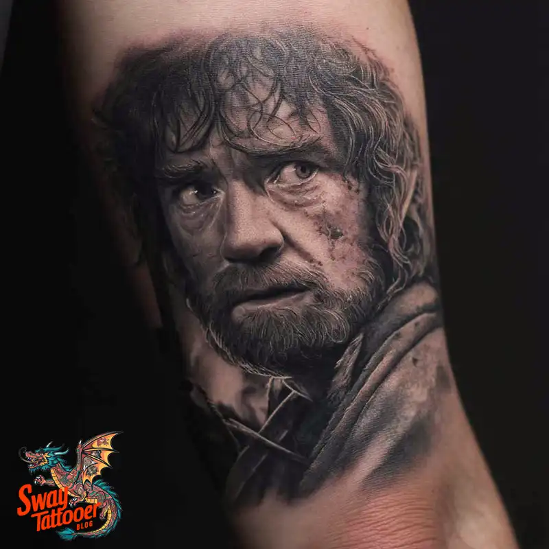 80 Hobbit Tattoo Design Ideas: with Meaning & Symbolism 23 Hobbit Tattoo