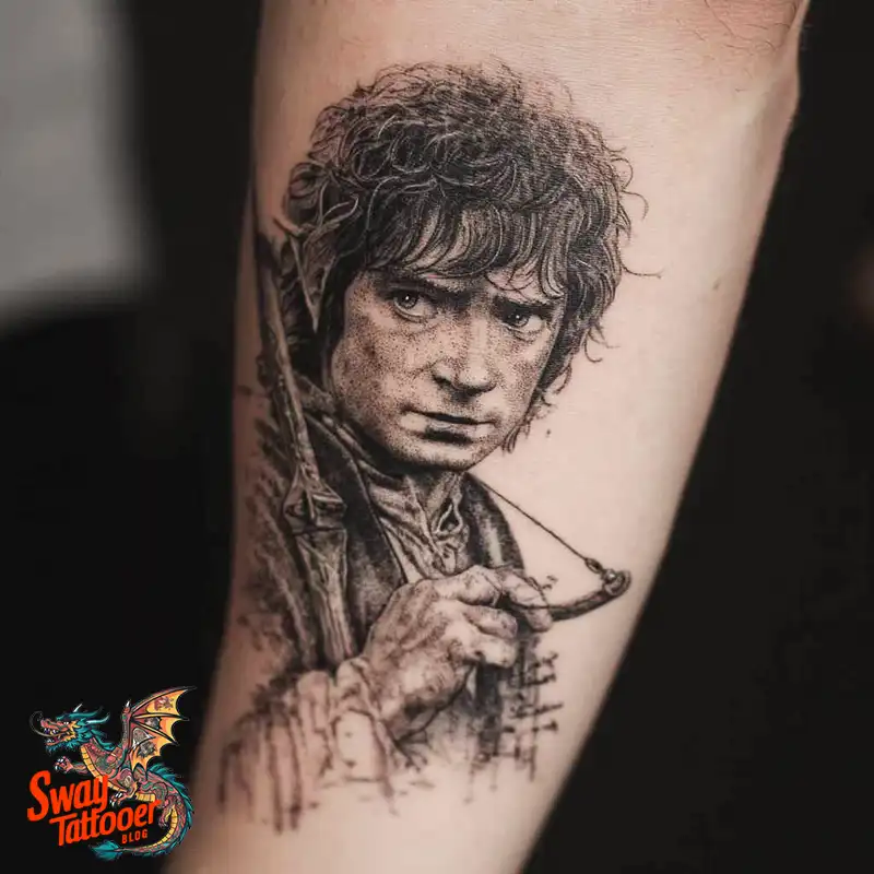 80 Hobbit Tattoo Design Ideas: with Meaning & Symbolism 18 Hobbit Tattoo