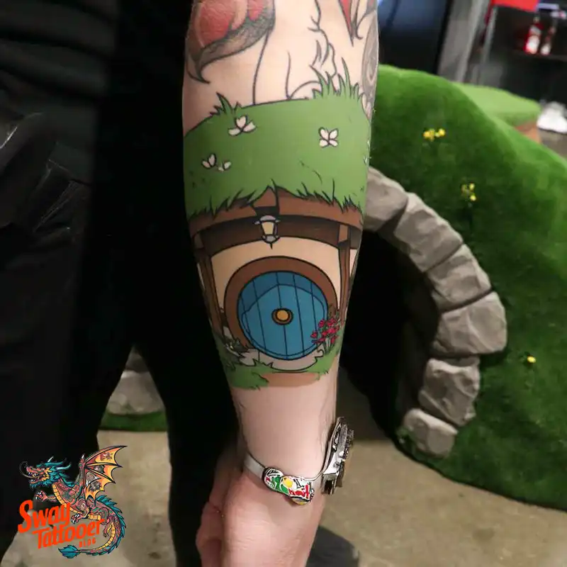 80 Hobbit Tattoo Design Ideas: with Meaning & Symbolism 68 Hobbit Tattoo