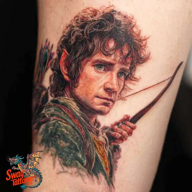 80 Hobbit Tattoo Design Ideas: with Meaning & Symbolism 15 Hobbit Tattoo