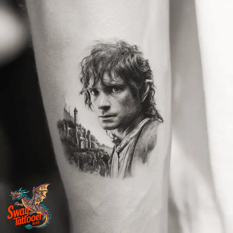 80 Hobbit Tattoo Design Ideas: with Meaning & Symbolism 14 Hobbit Tattoo