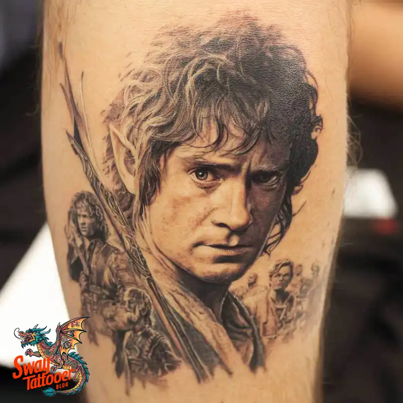 80 Hobbit Tattoo Design Ideas: with Meaning & Symbolism 12 Hobbit Tattoo