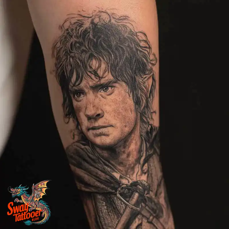 80 Hobbit Tattoo Design Ideas: with Meaning & Symbolism 11 Hobbit Tattoo