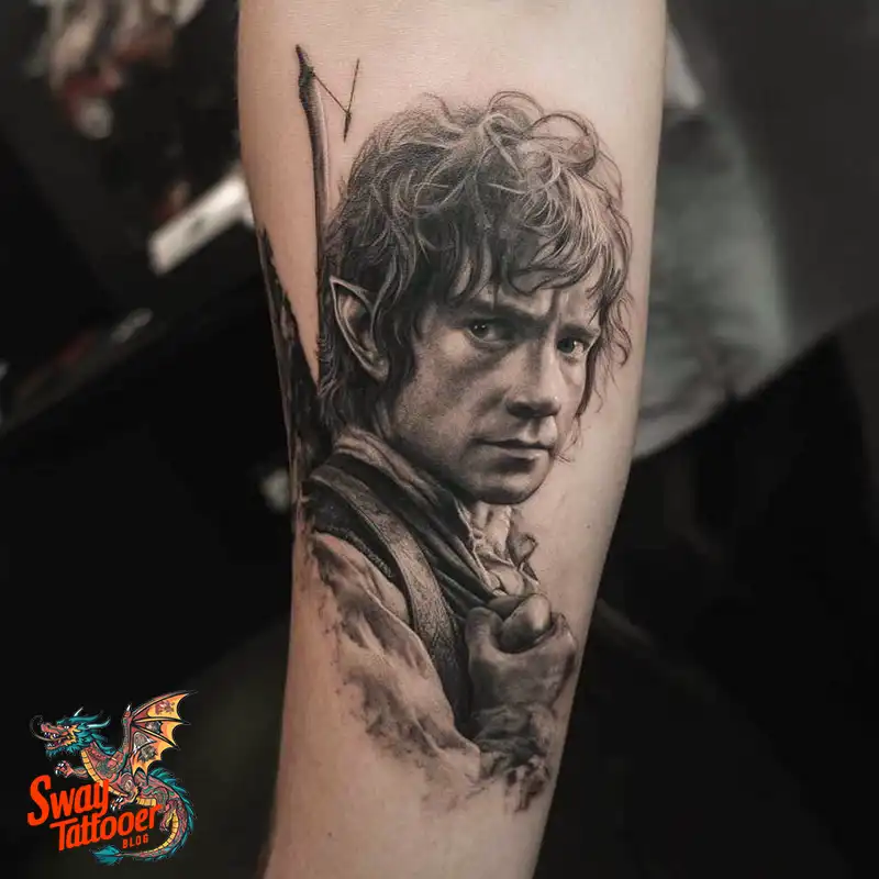 80 Hobbit Tattoo Design Ideas: with Meaning & Symbolism 5 Hobbit Tattoo