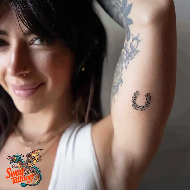 150 Horseshoe Tattoo Designs: Symbolism, Styles, & Stories 58 Horseshoe Tattoo