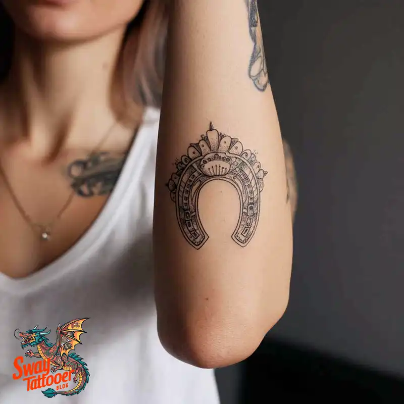 150 Horseshoe Tattoo Designs: Symbolism, Styles, & Stories 57 Horseshoe Tattoo