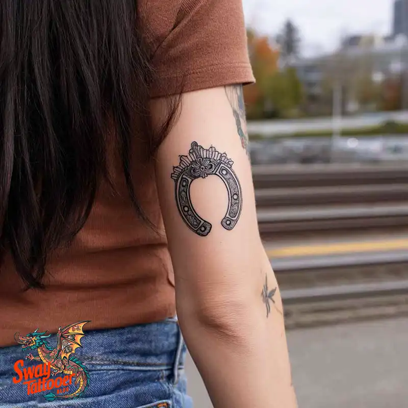 150 Horseshoe Tattoo Designs: Symbolism, Styles, & Stories 55 Horseshoe Tattoo