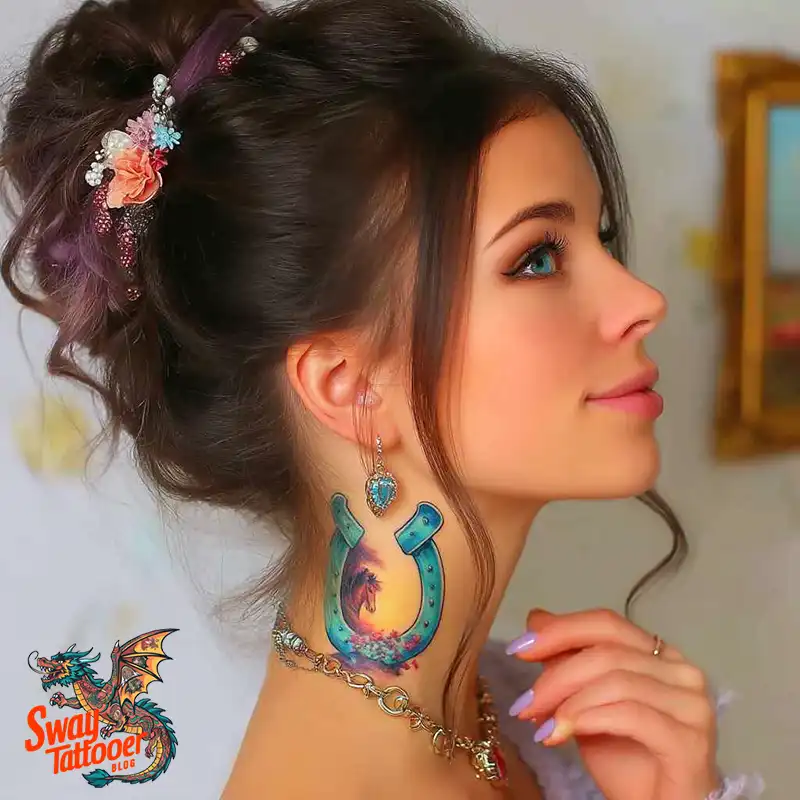 150 Horseshoe Tattoo Designs: Symbolism, Styles, & Stories 46 Horseshoe Tattoo