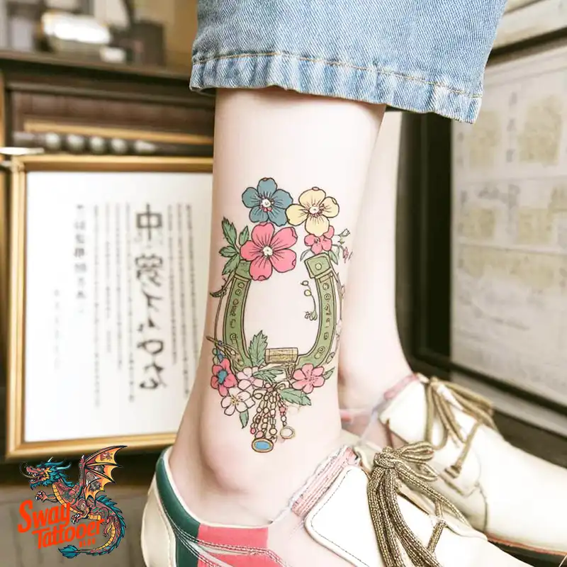 150 Horseshoe Tattoo Designs: Symbolism, Styles, & Stories 16 Horseshoe Tattoo