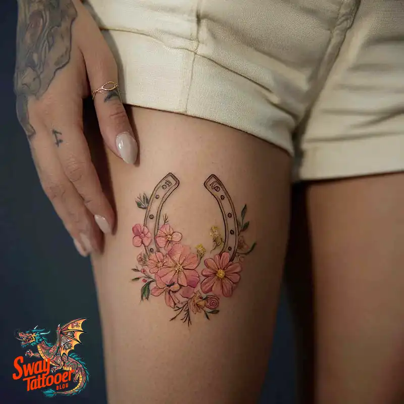 150 Horseshoe Tattoo Designs: Symbolism, Styles, & Stories 9 Horseshoe Tattoo