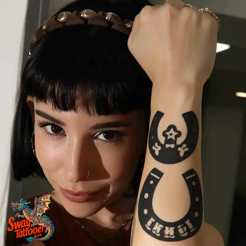 150 Horseshoe Tattoo Designs: Symbolism, Styles, & Stories 7 Horseshoe Tattoo