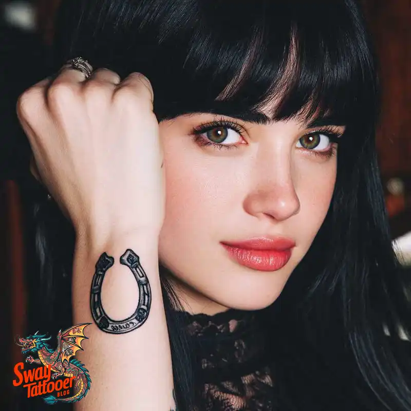 150 Horseshoe Tattoo Designs: Symbolism, Styles, & Stories 4 Horseshoe Tattoo