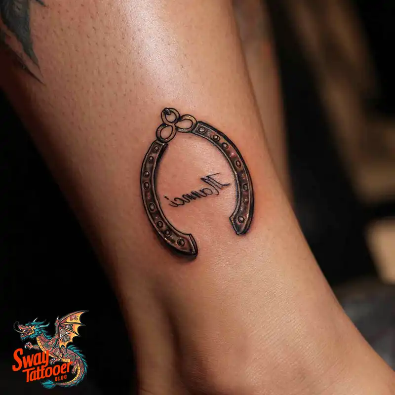 150 Horseshoe Tattoo Designs: Symbolism, Styles, & Stories 2 Horseshoe Tattoo