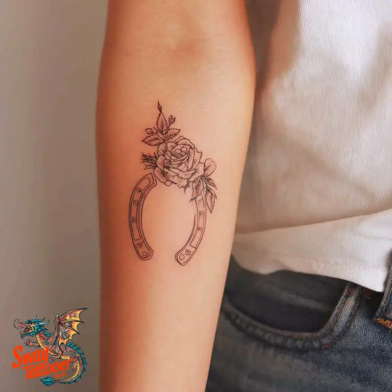 150 Horseshoe Tattoo Designs: Symbolism, Styles, & Stories 113 Horseshoe Tattoo