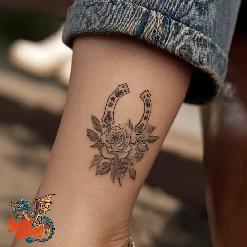 150 Horseshoe Tattoo Designs: Symbolism, Styles, & Stories 91 Horseshoe Tattoo