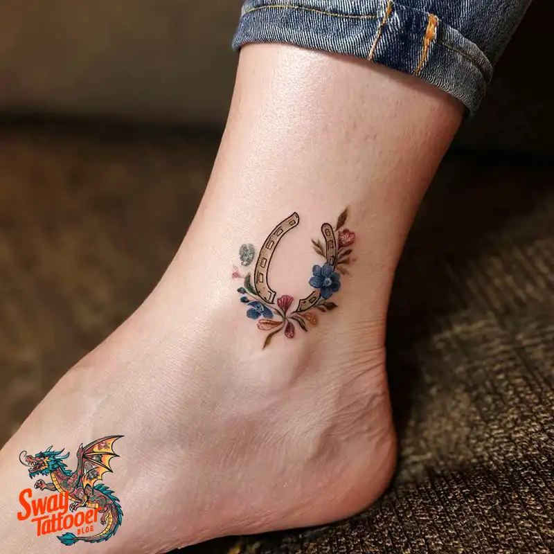 150 Horseshoe Tattoo Designs: Symbolism, Styles, & Stories 79 Horseshoe Tattoo