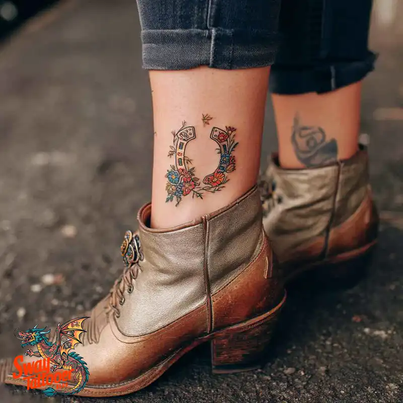 150 Horseshoe Tattoo Designs: Symbolism, Styles, & Stories 78 Horseshoe Tattoo