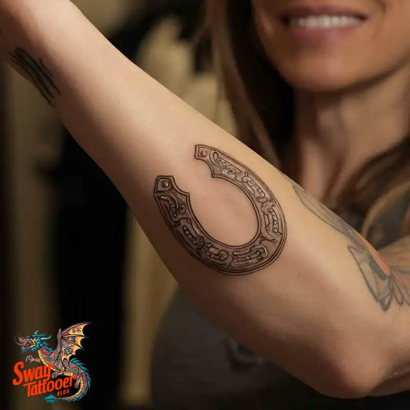 150 Horseshoe Tattoo Designs: Symbolism, Styles, & Stories 72 Horseshoe Tattoo