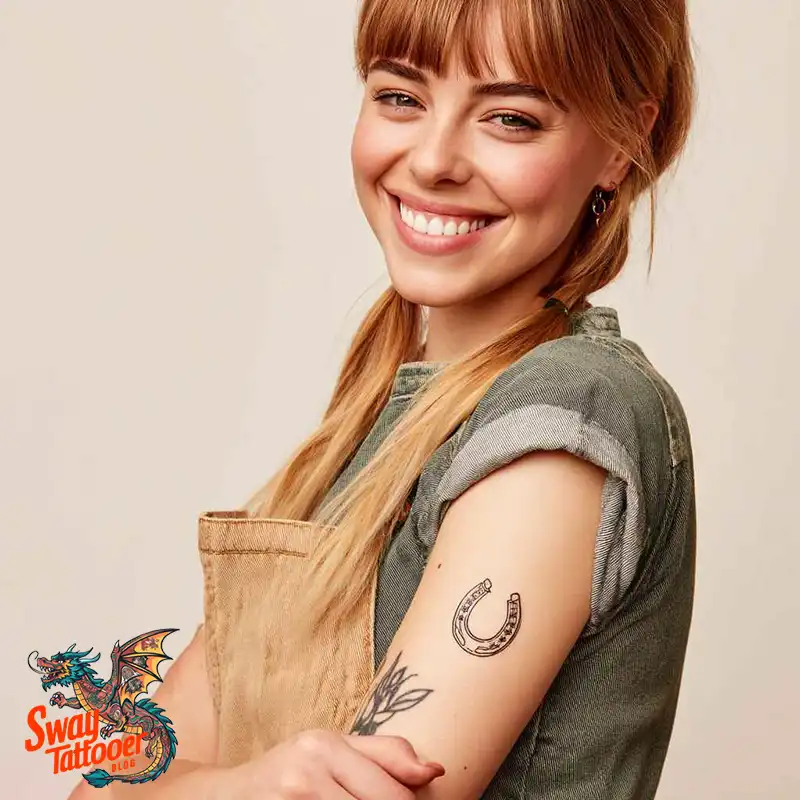 150 Horseshoe Tattoo Designs: Symbolism, Styles, & Stories 69 Horseshoe Tattoo