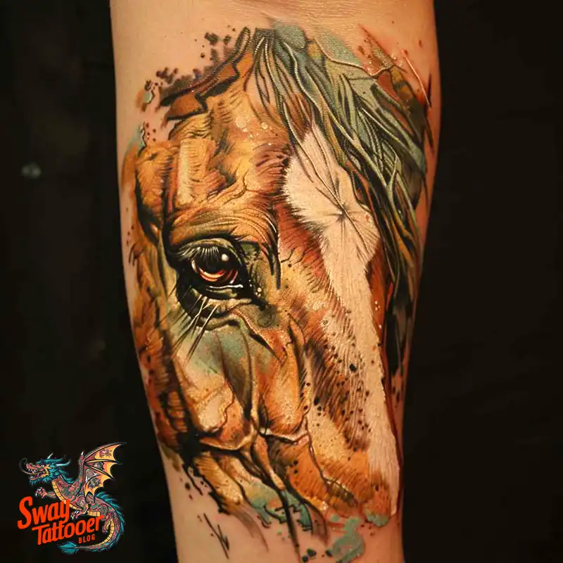 150 Horse Tattoo Design Ideas: Galloping Art on Skin 143 Horse Tattoo