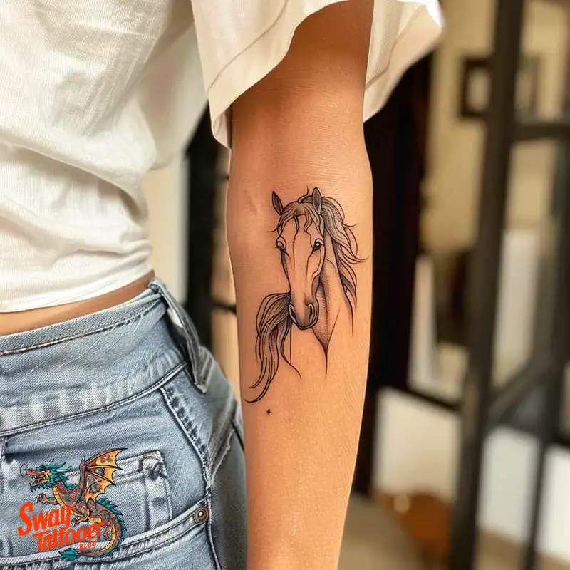 150 Horse Tattoo Design Ideas: Galloping Art on Skin 42 Horse Tattoo