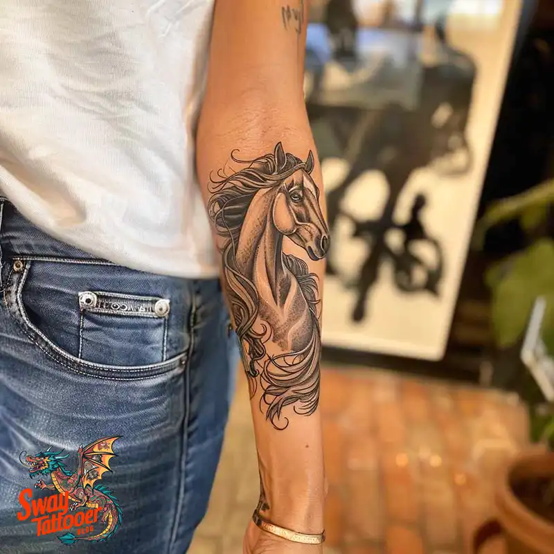 150 Horse Tattoo Design Ideas: Galloping Art on Skin 41 Horse Tattoo