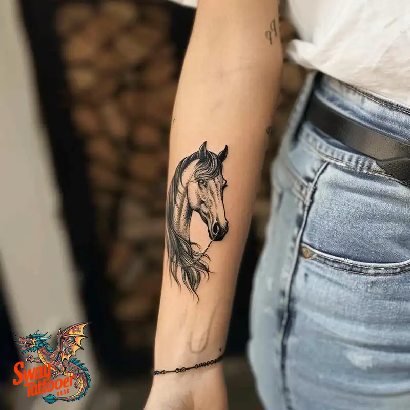 150 Horse Tattoo Design Ideas: Galloping Art on Skin 39 Horse Tattoo
