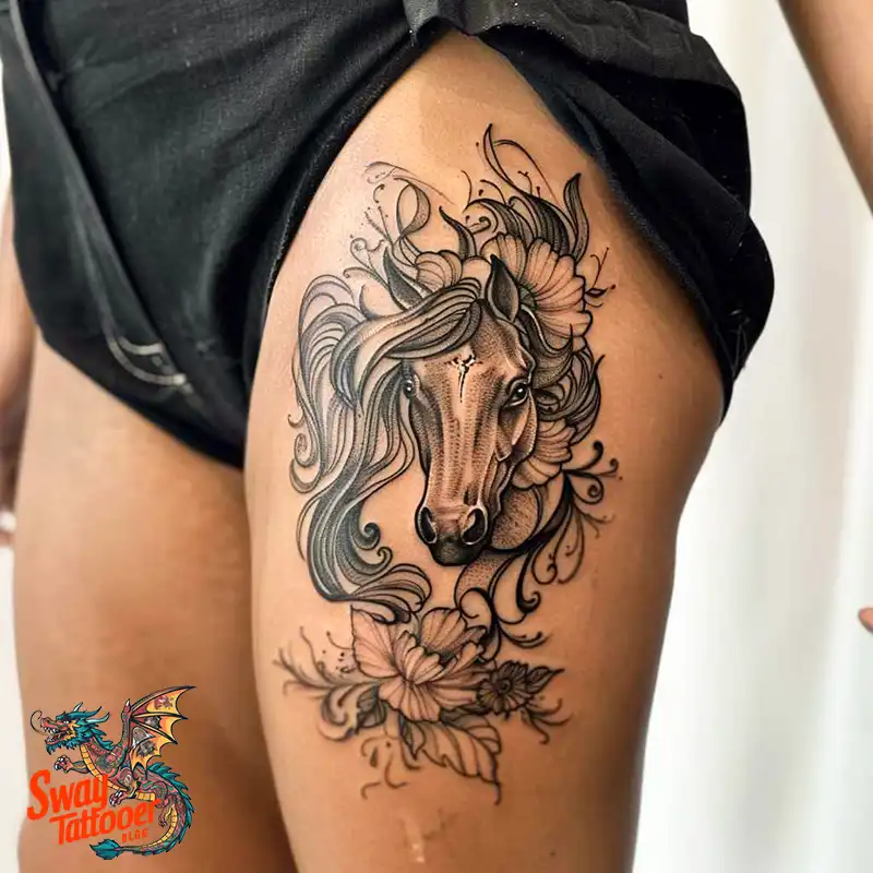 150 Horse Tattoo Design Ideas: Galloping Art on Skin 38 Horse Tattoo