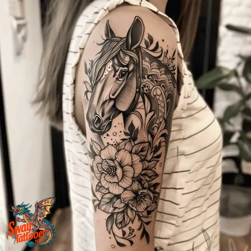 150 Horse Tattoo Design Ideas: Galloping Art on Skin 32 Horse Tattoo