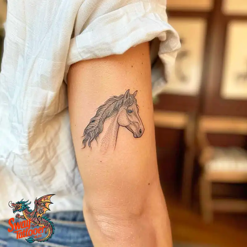 150 Horse Tattoo Design Ideas: Galloping Art on Skin 18 Horse Tattoo
