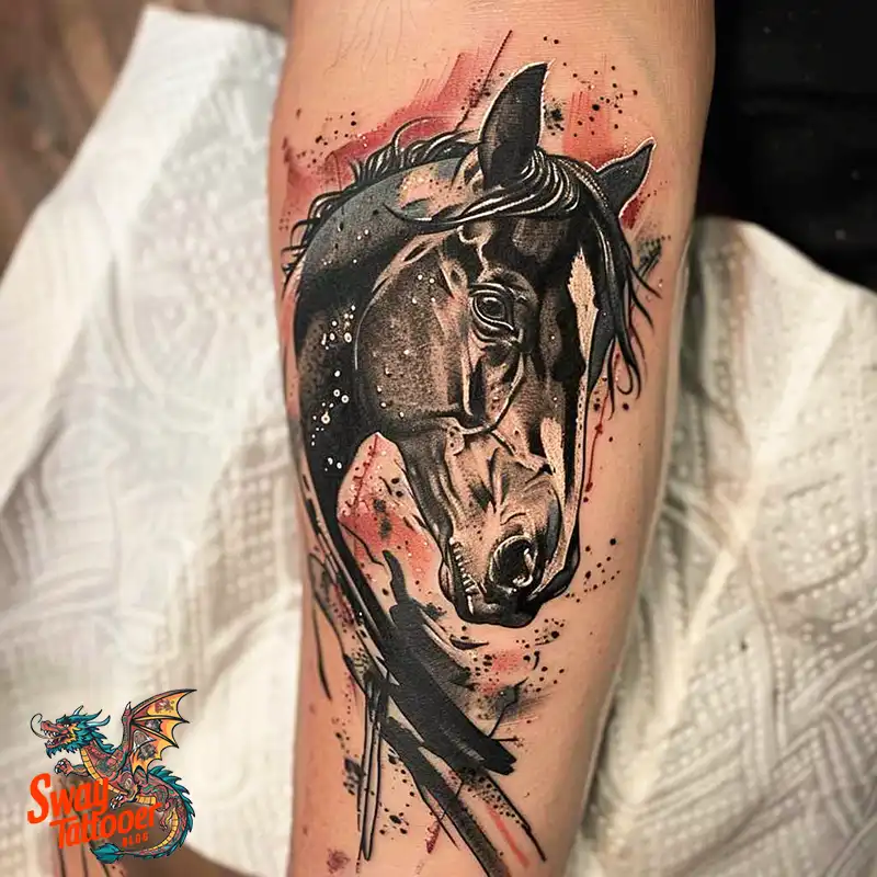 150 Horse Tattoo Design Ideas: Galloping Art on Skin 126 Horse Tattoo