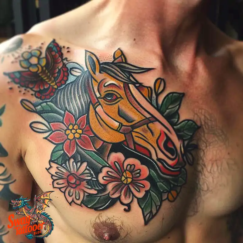150 Horse Tattoo Design Ideas: Galloping Art on Skin 117 Horse Tattoo