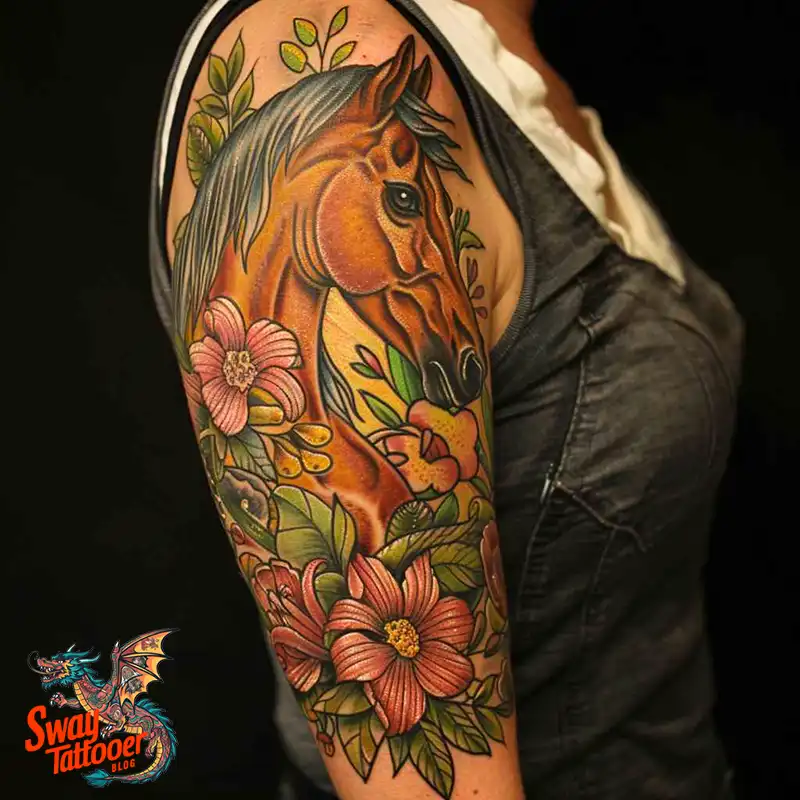 150 Horse Tattoo Design Ideas: Galloping Art on Skin 114 Horse Tattoo