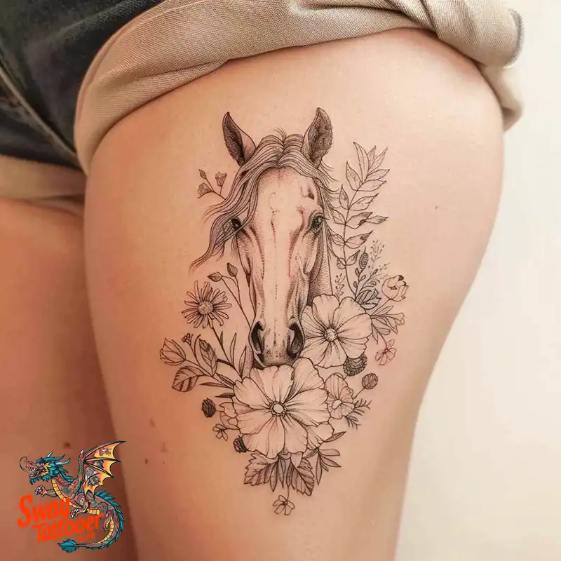 150 Horse Tattoo Design Ideas: Galloping Art on Skin 138 Horse Tattoo