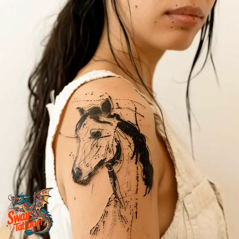150 Horse Tattoo Design Ideas: Galloping Art on Skin 91 Horse Tattoo