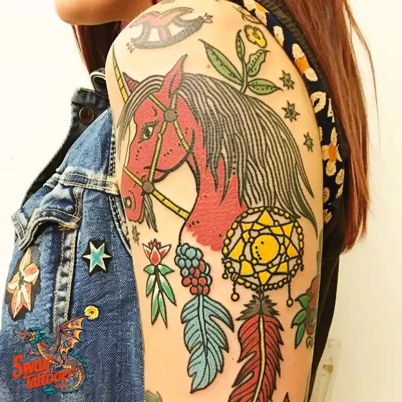 150 Horse Tattoo Design Ideas: Galloping Art on Skin 86 Horse Tattoo