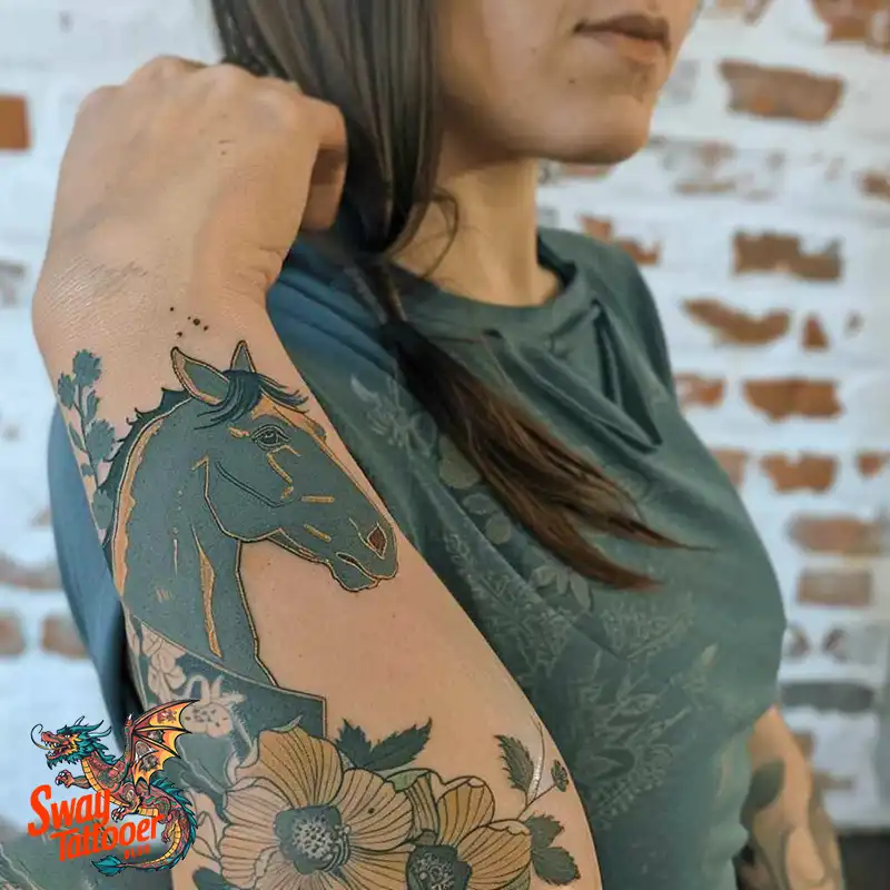 150 Horse Tattoo Design Ideas: Galloping Art on Skin 82 Horse Tattoo