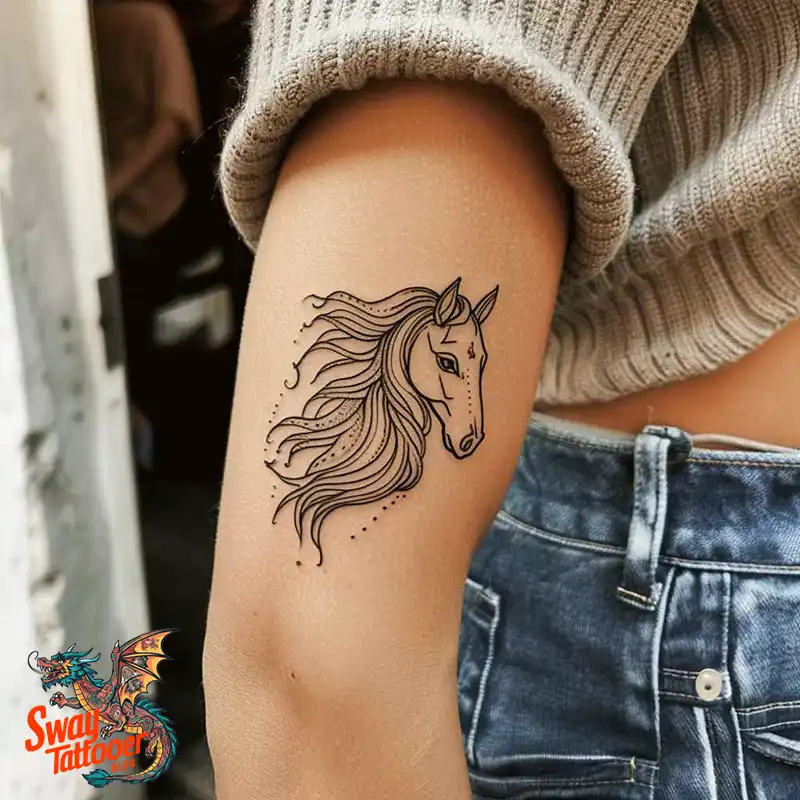 150 Horse Tattoo Design Ideas: Galloping Art on Skin 63 Horse Tattoo