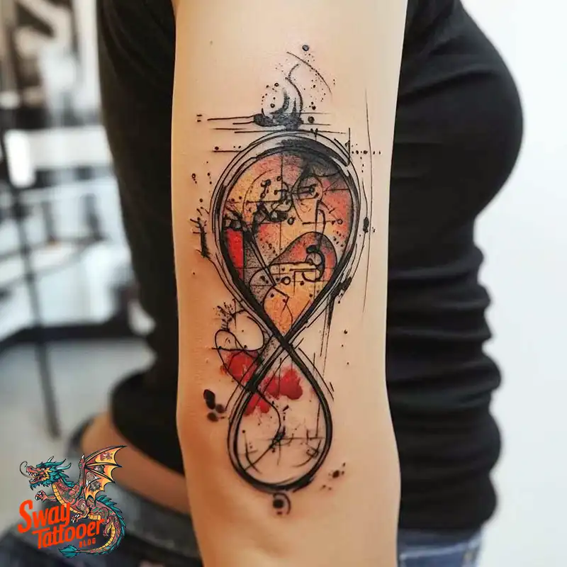 100 Hourglass Tattoo Designs: Symbols of Life and Change 72 hourglass15