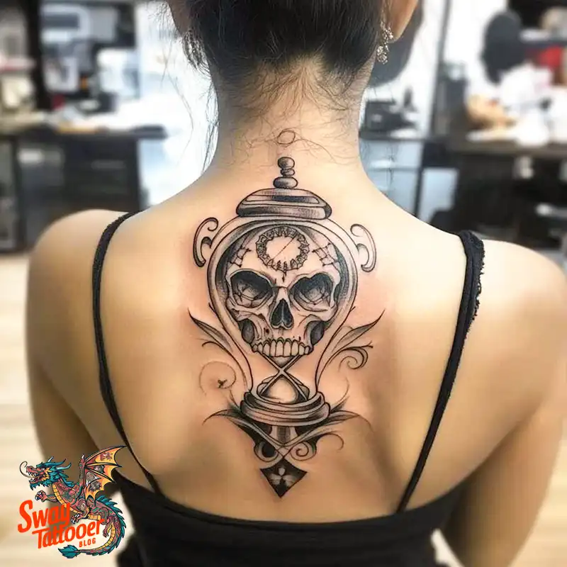 100 Hourglass Tattoo Designs: Symbols of Life and Change 61 hourglass25