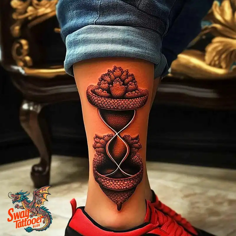 100 Hourglass Tattoo Designs: Symbols of Life and Change 42 hourglass44