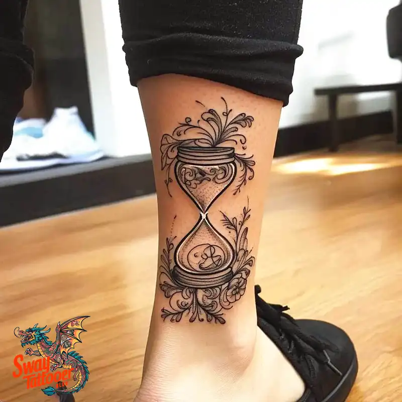 100 Hourglass Tattoo Designs: Symbols of Life and Change 81 Hourglass Tattoo