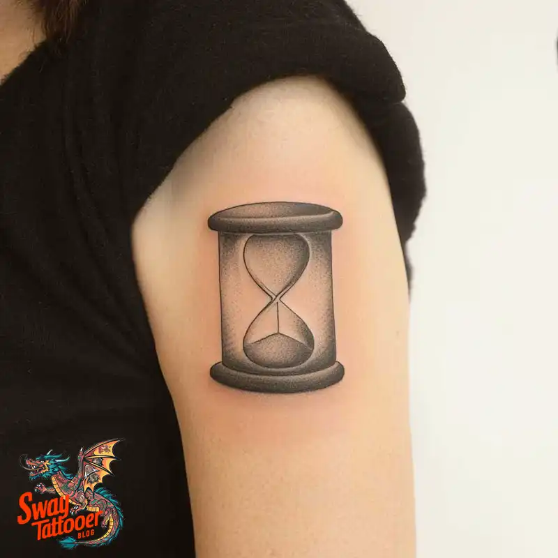 100 Hourglass Tattoo Designs: Symbols of Life and Change 2 hourglass84