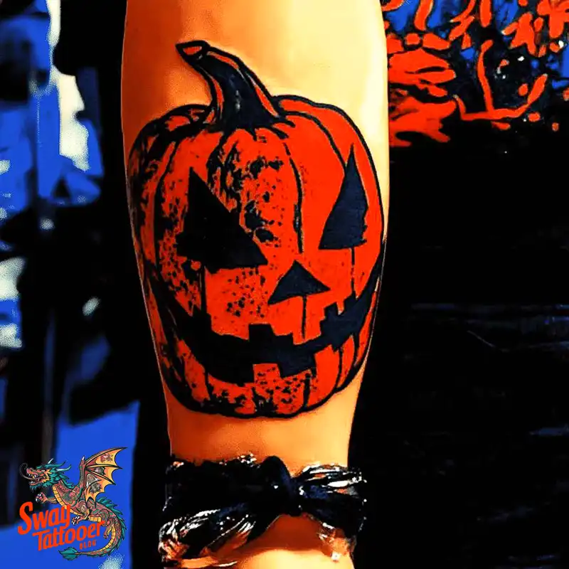 150 Jack O’ Lantern Tattoo Design Ideas and Inspiration 44 Jack O Lantern Tattoo