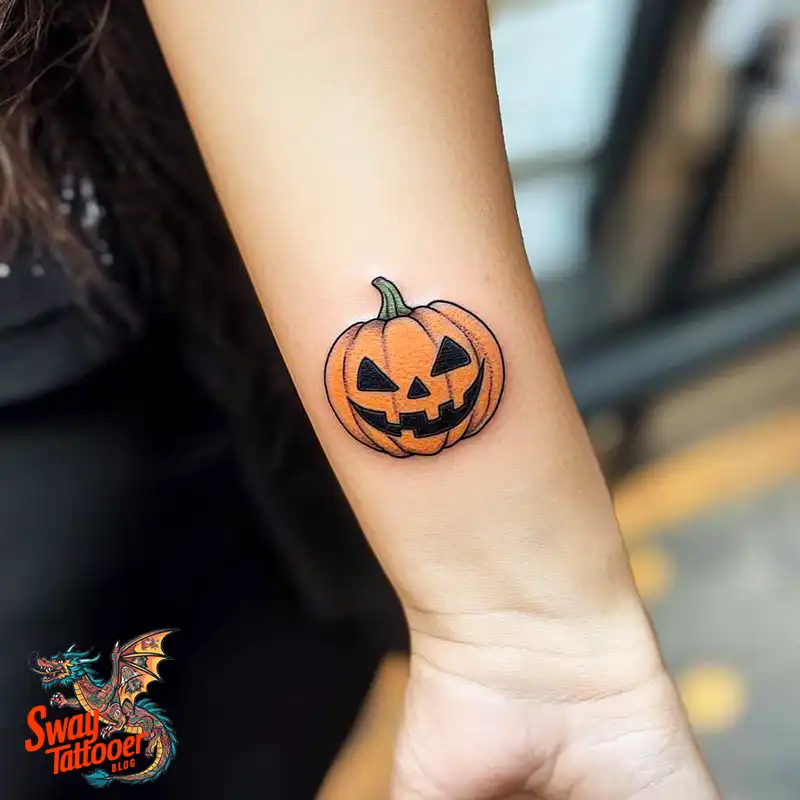 150 Jack O’ Lantern Tattoo Design Ideas and Inspiration 43 Jack O Lantern Tattoo