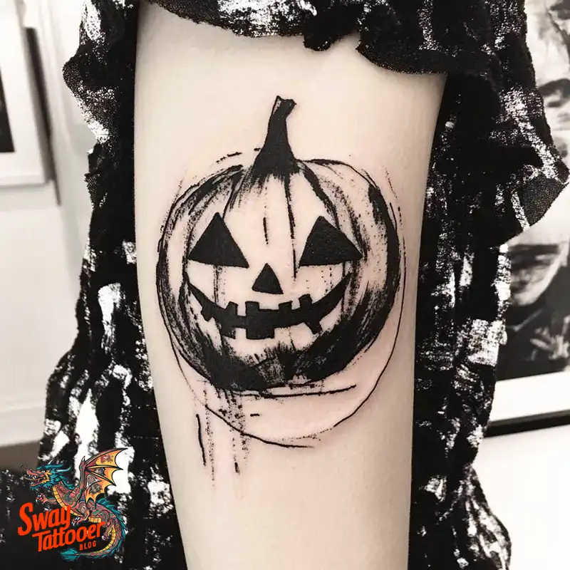 150 Jack O’ Lantern Tattoo Design Ideas and Inspiration 33 Jack O Lantern Tattoo