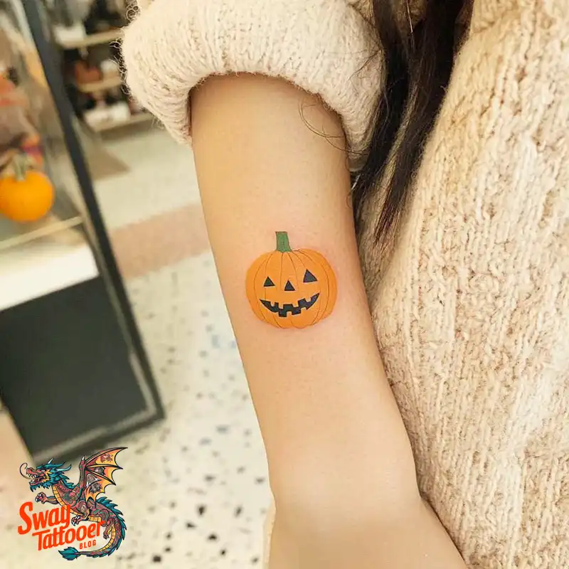 150 Jack O’ Lantern Tattoo Design Ideas and Inspiration 27 Jack O Lantern Tattoo