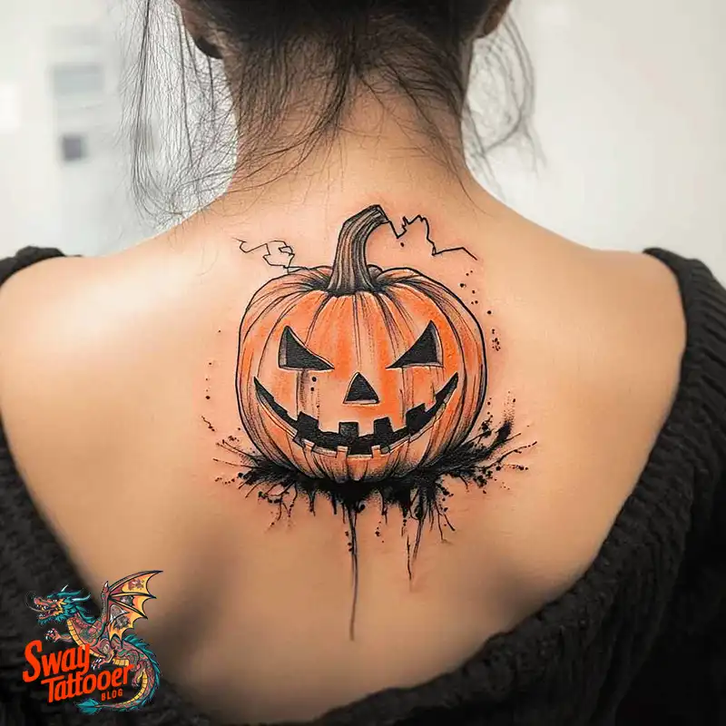 150 Jack O’ Lantern Tattoo Design Ideas and Inspiration 24 Jack O Lantern Tattoo