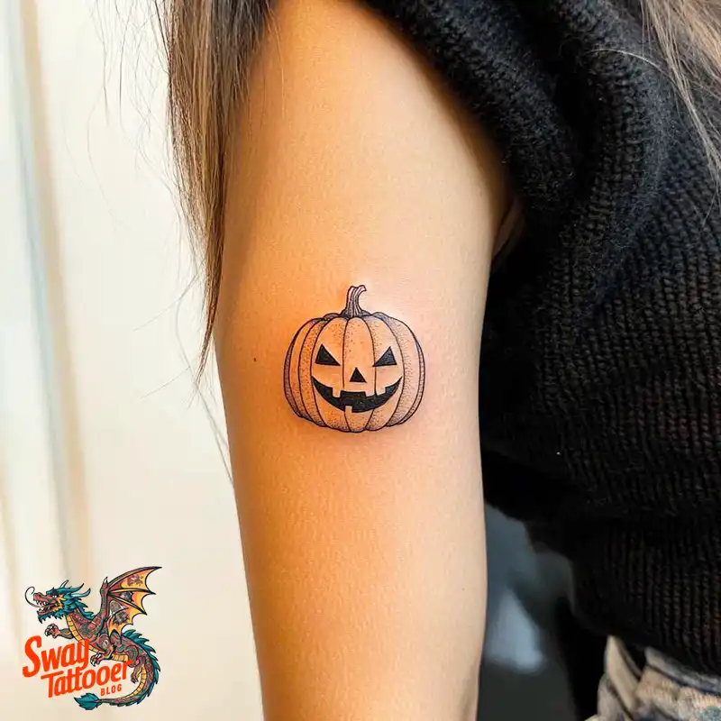 150 Jack O’ Lantern Tattoo Design Ideas and Inspiration 19 Jack O Lantern Tattoo