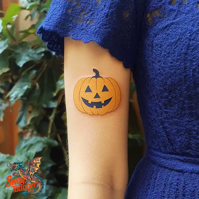 150 Jack O’ Lantern Tattoo Design Ideas and Inspiration 14 Jack O Lantern Tattoo